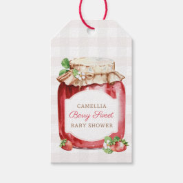 Etiquetas Para Regalos Berry Sweet Strawberry Jam Baby Shower