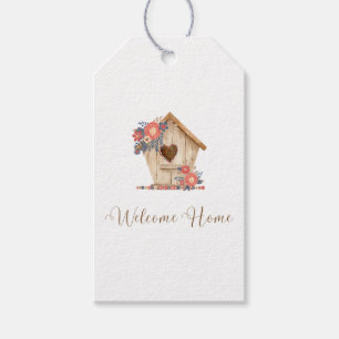 Etiquetas Para Regalos Bienvenida a Realtor de Casa Personalizado