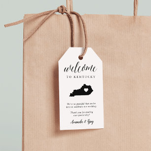 Etiquetas Para Regalos Bienvenida Boda de Kentucky