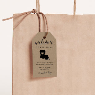 Etiquetas Para Regalos Bienvenida Boda Louisiana