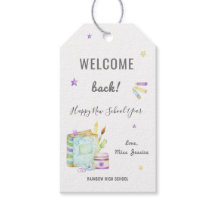 Bienvenido de vuelta a la escuela profesora de col