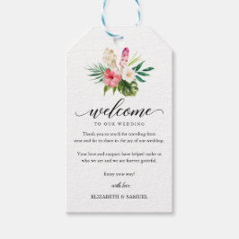 Etiquetas Para Regalos Bienvenidos a la caligrafía Boda del helado de pal