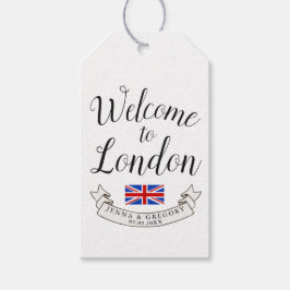 Etiquetas Para Regalos Bienvenidos a Londres | Personalizado de bodas de 