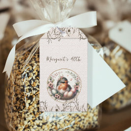 Etiquetas Para Regalos Bird Watercolor Gift Tag