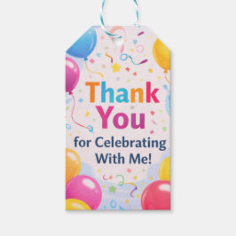 Etiquetas Para Regalos Birthday Party Thank You Tag – Kids Party Gift Tag