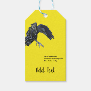 Etiquetas Para Regalos Black Crow & Haiku