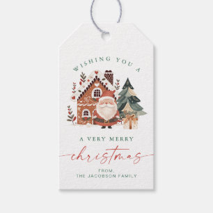Etiquetas Para Regalos BLAIR Escandinavia Santa Navidad