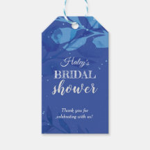 Blue Botanical Bridal Shower