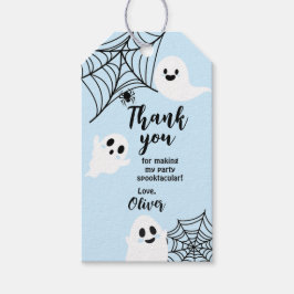 Etiquetas Para Regalos Blue Halloween Spooky Ghost Favor Tags 