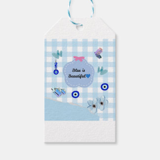 Etiquetas Para Regalos Blue Is Beautiful Cute Aesthetic Pegatina 💜🧿