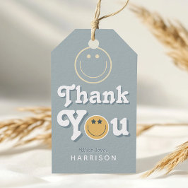 Etiquetas Para Regalos Blue Two Cool Dude Boys Smile 2nd Birthday Favor