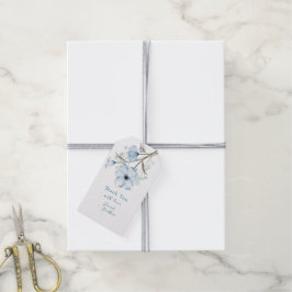 Etiquetas Para Regalos Boda Azul Polvoriento Chic Elegante Moderno
