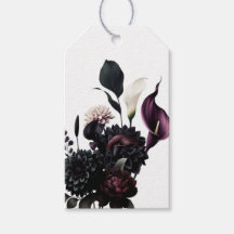 Boda Blanca Floral Romántica Oscura y Melancólica