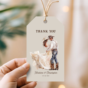 Etiquetas Para Regalos Boda Boho Western Ranch
