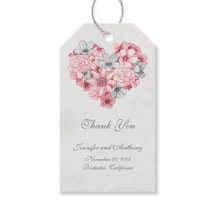 Boda Cardíaco Vintage Floral