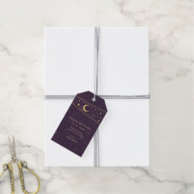 Boda Celestial Estrellas y Luna Deep Purple