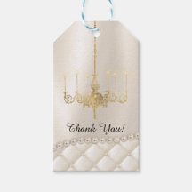 Boda Chandelier Lighting Ivory Gracias Por Favor