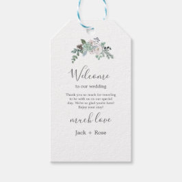 Etiquetas Para Regalos Boda de acuarela de invierno