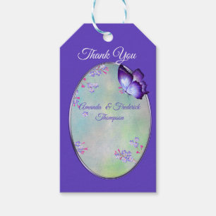 Etiquetas Para Regalos Boda de Flor de Lila Lavanda
