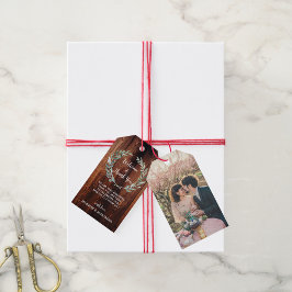 Etiquetas Para Regalos Boda de fotografía de granero rústico