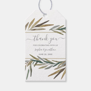Etiquetas Para Regalos Boda de hierbas aromáticas botánicas rusticas grac