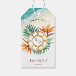 Etiquetas Para Regalos Boda de la Compañía de Pasaportes de Destino