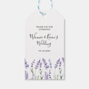 Etiquetas Para Regalos Boda de Lavender Country