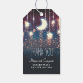 Etiquetas Para Regalos Boda de Luna y Estrellas