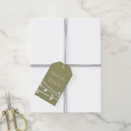 Etiquetas Para Regalos Boda de ramas abandonadas Gracias