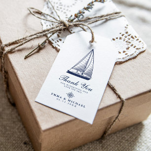 Etiquetas Para Regalos Boda de temas náuticos Personalizado de caballitos