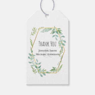 Etiquetas Para Regalos Boda de vegetación de jardín
