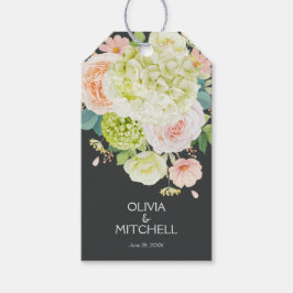 Etiquetas Para Regalos Boda de Watercolor Florals