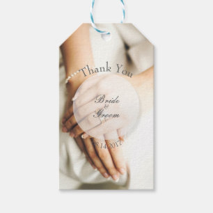 Etiquetas Para Regalos Boda editable de Bride Diamond Ring