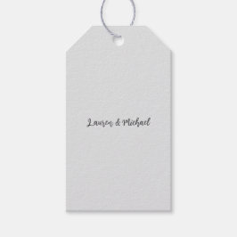 Etiquetas Para Regalos Boda Elegante Minimalista Llanto Encantador