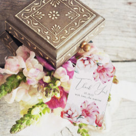 Etiquetas Para Regalos Boda Floral de Lavender Muerto Gracias