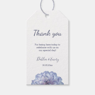 Etiquetas Para Regalos Boda Floral Lilac Blanco Gracias Tags de regalo
