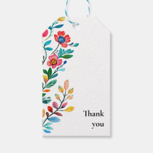 Etiquetas Para Regalos Boda Floral Mexicana Personalizada