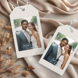 Etiquetas Para Regalos Boda manuscrito Gracias 1 Foto