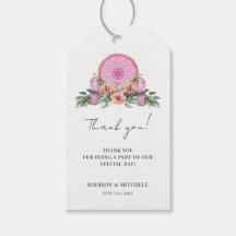 Boda metafísico de cristales de Mandala floral ros