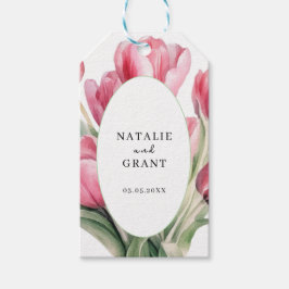 Etiquetas Para Regalos Boda Tulip de primavera