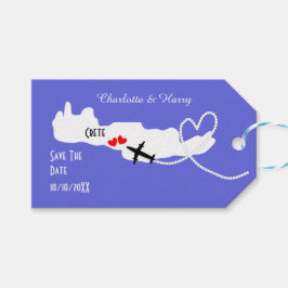 Etiquetas Para Regalos Bodas En El Extranjero Crete Save The Date