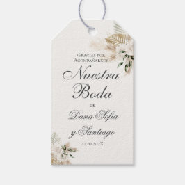 Etiquetas Para Regalos Boho Boda