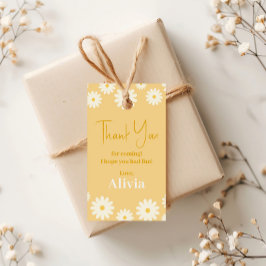 Etiquetas Para Regalos Boho Daisy Two Floral Golden Bohemian Segundo Cump