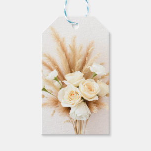 Etiquetas Para Regalos Boho Flor Seca Desierto Primavera