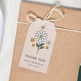 Etiquetas Para Regalos Boho Floral Earth Tones Botánica Bridal Shower