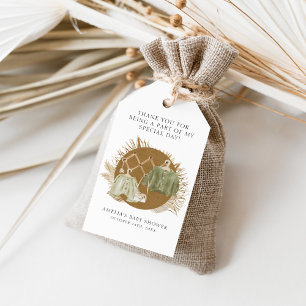 Etiquetas Para Regalos Boho Florals Baby Shower