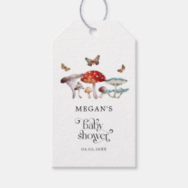 Etiquetas Para Regalos Boho Mushroom Baby Shower