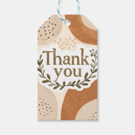 Etiquetas Para Regalos Boho Thank You Gift Tag