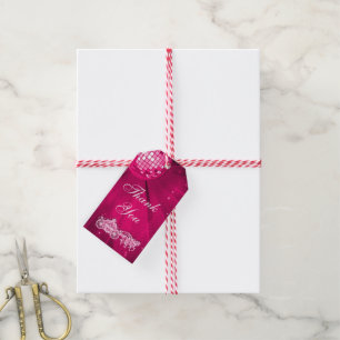 Etiquetas Para Regalos Bola de Disco, Princesa Carruaje y Caballos 55 Cum