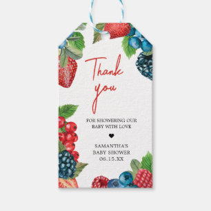 Etiquetas Para Regalos Bolsas Baby Shower Favorito Berry Sweet